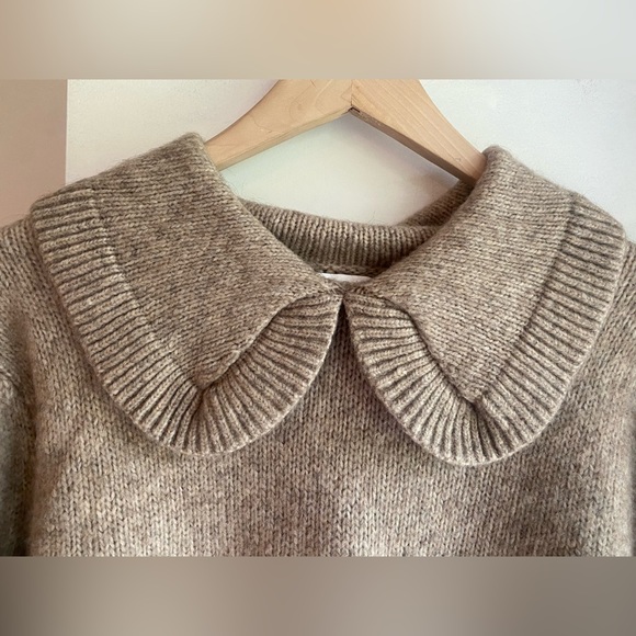 Anthropologie ASTR the Label The Dashwood Peter Pan Collared Sweater - Picture 6 of 10